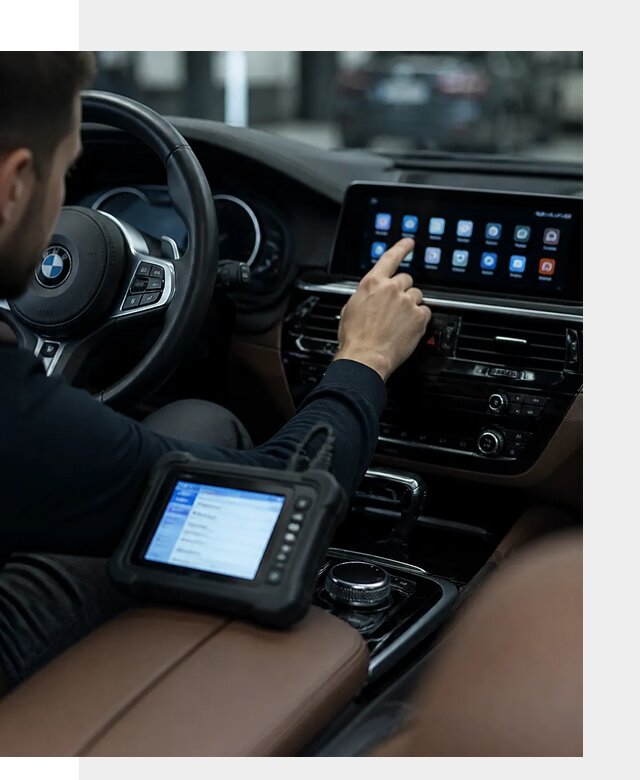 Установка приложений и мультимедиа сервисов BMW в Темрюке