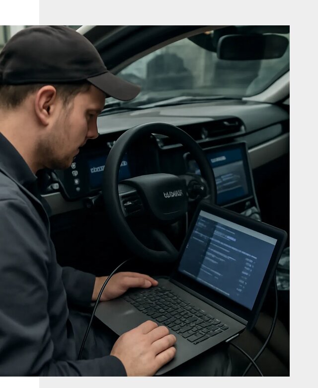Профессиональная русификация автомобилей Lynk Co в Темрюке
