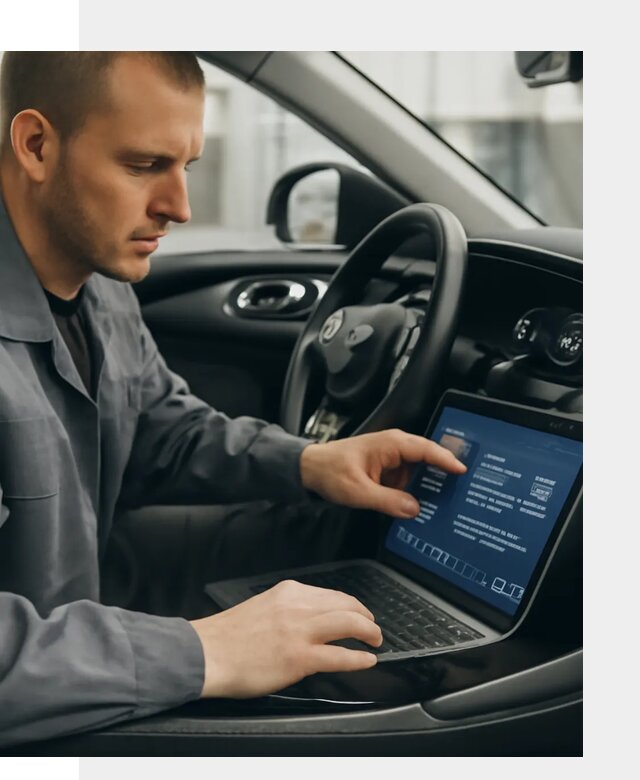 Русификация приборной панели автомобиля Lynk Co в Темрюке