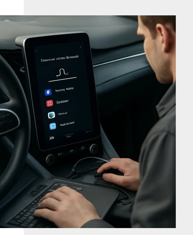 Установка приложений Lynk Co на автомобиль в Темрюке