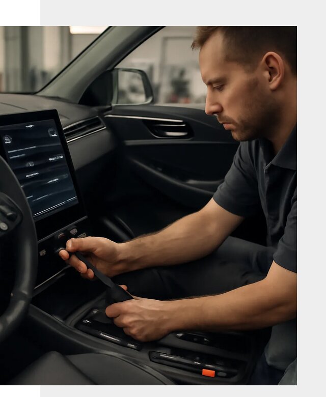 Восстановление автомобиля после русификации в Темрюке