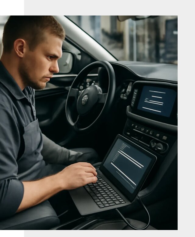 Прошивка авто на русский язык с адаптацией в Темрюке